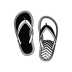 Flip-Flops vector  icon