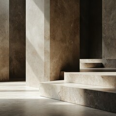 Modern minimalist interior design