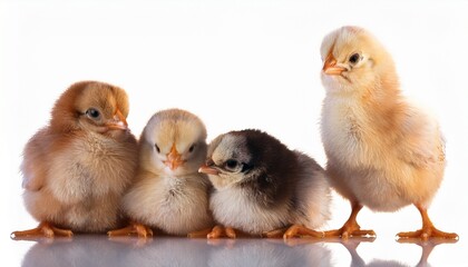 Fototapeta premium a group of chick