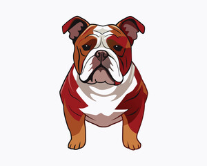 -bulldog-hand-drawn-engraving-consistent-outline.	