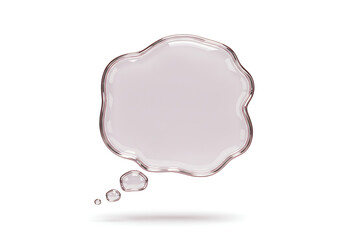 Grunge Text Bubble: Free Thought Bubble Image