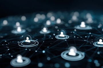 Network of interconnected users