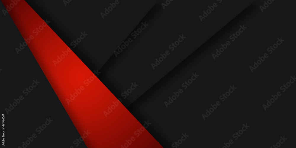 Poster abstract red gradient background for design. with minimal geometric shape.