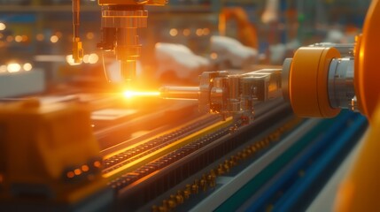 Robotics in Manufacturing with Advanced Technology and Automation