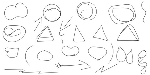 Hand drawn doodle sketch