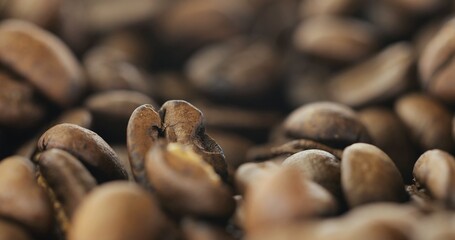 Roasted Coffee Beans Pile