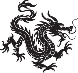 "Dragon Silhouette SVG &ndash; Fantasy Tribal Beast Clipart for DIY Crafts & Tattoos"

"Flying Dragon Outline &ndash; Mythical Creature Art for Shirts, Prints, and Logos"

"Black Dragon Silhouette PNG &ndash; Gothic Ve