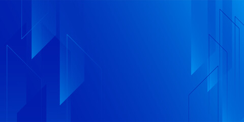 Abstarct blue geometric shapes background. Dynamic shapes composition. Eps10 vector illustration