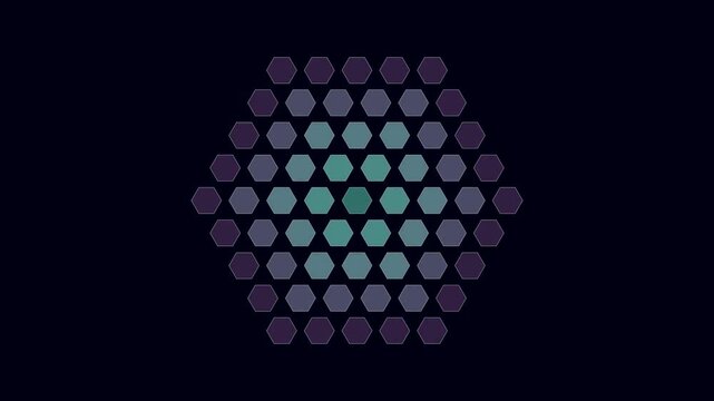 Hexagonal Tree Growth.