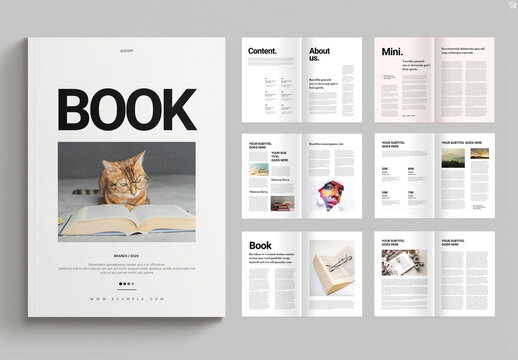 Minimal Book Layout