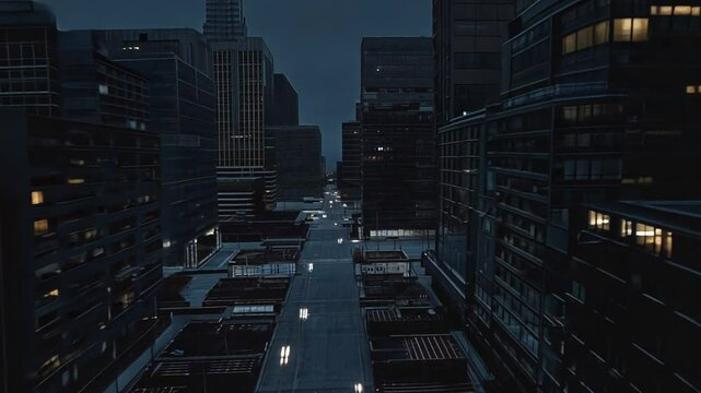 Blackout in the city.