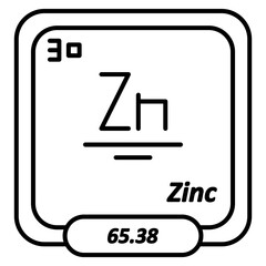 Zinc Icon