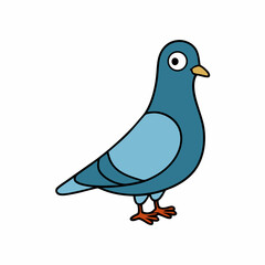 vector illustration of dove