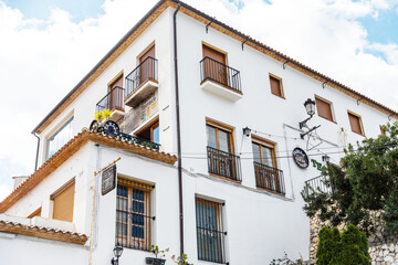 Tourism in Guadalest (Alicante- Spain)