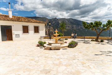 Tourism in Guadalest (Alicante- Spain)