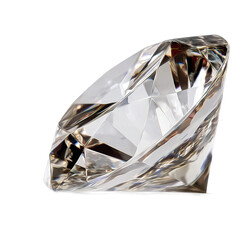 A dazzling diamond sparkles with brilliance, showcasing its intricate facets