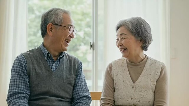 笑の絶えない、アクティブシニア夫婦