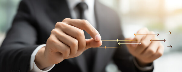 Strategic planning involves setting milestones and creating plan for future success