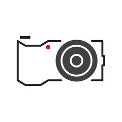 digital camera color icon