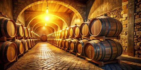 Andalusian Sherry Winemaking: Fortified Wine Aging in French Oak Barrels
