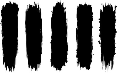 Grunge Brush Stroke Vector Collection