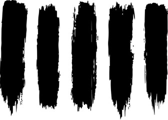 Grunge Brush Stroke Vector Collection