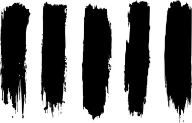 Grunge Brush Stroke Vector Collection
