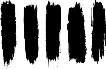 Grunge Brush Stroke Vector Collection