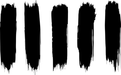 Grunge Brush Stroke Vector Collection