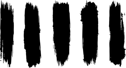Grunge Brush Stroke Vector Collection