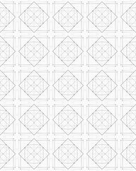 Fototapeta premium Seamless Geometric Pattern with Octagons and Squares