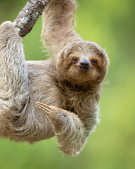 The brown-throated sloth (Bradypus variegatus) is a species of three-toed sloth found in the Neotropical realm of Central and South America.