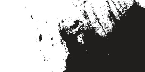 White old concrete wall grunge texture - wide banner format background with copy space for text. Grunge black texture of chips, cracks, scratches, Soft white grunge.