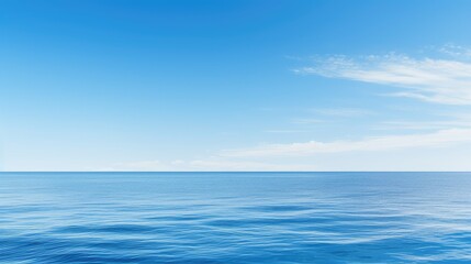 Obraz premium serene solid blue