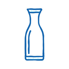carafe glass package icon doodle illustration