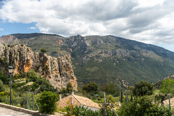 Tourism in Guadalest (Alicante- Spain)