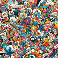 background doodle, vector, Art & Illustration