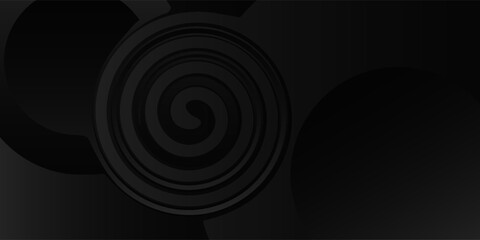 Abstract black and gray gradient colors with modern geometric background for graphic design element. vector