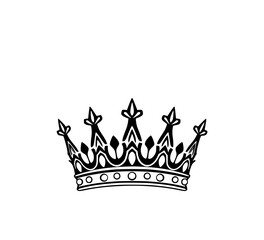Obraz premium Royal Crown: A regal crown, a symbol of authority and prestige, sits gracefully atop. Crafted with ornate details, it radiates elegance and power. It's a symbol of royalty and leadership.