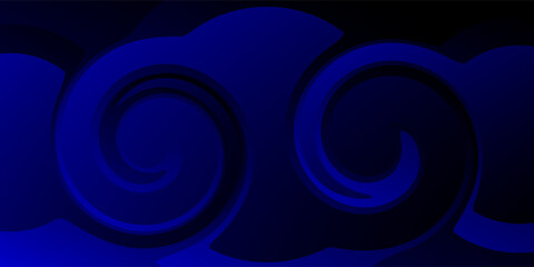 Modern background template with light blue and black gradient, circle effect, suitable for background, wallpaper, home screen, theme. vector eps 10