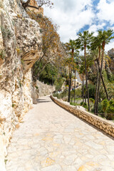 Tourism in Guadalest (Alicante- Spain)