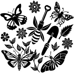 seamless pattern with flowers