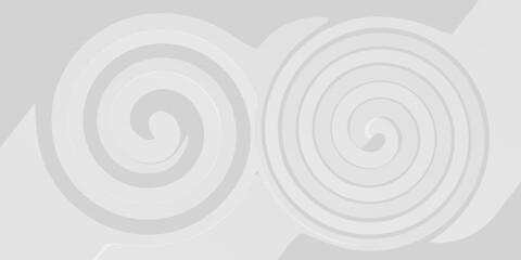 White background with beautiful abstract pattern, banner design