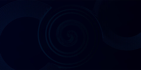 Abstract blue glowing geometric lines modern shiny blue circle lines pattern. Suit for cover,  banner, brochure