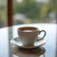 Fototapeta premium Aromas of a Cozy Dawn