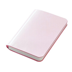 Pink Notebook A Simple Elegant Design isolated on transparent background