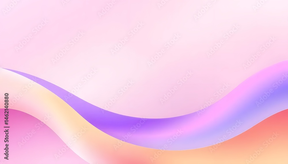 Fototapete simple gradient abstract background with smooth waves and curves flowing abstract wave background