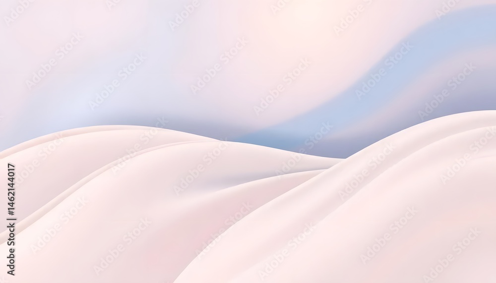 Fototapete simple abstract background with smooth waves and flowing abstract wave background design for modern 