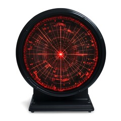 Red Radar Display Device.