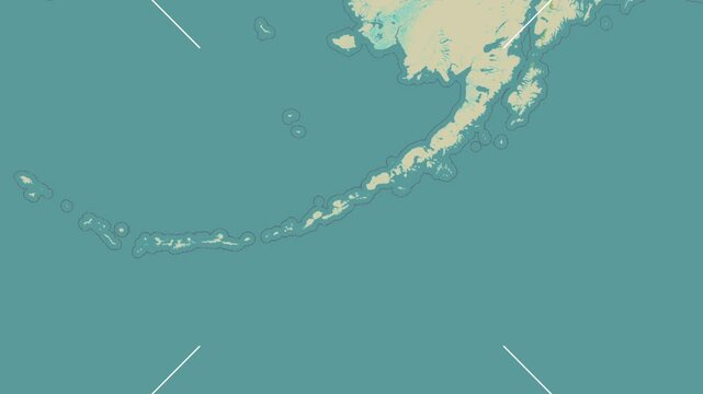 Akutan Island in the Bering Sea. Zoom